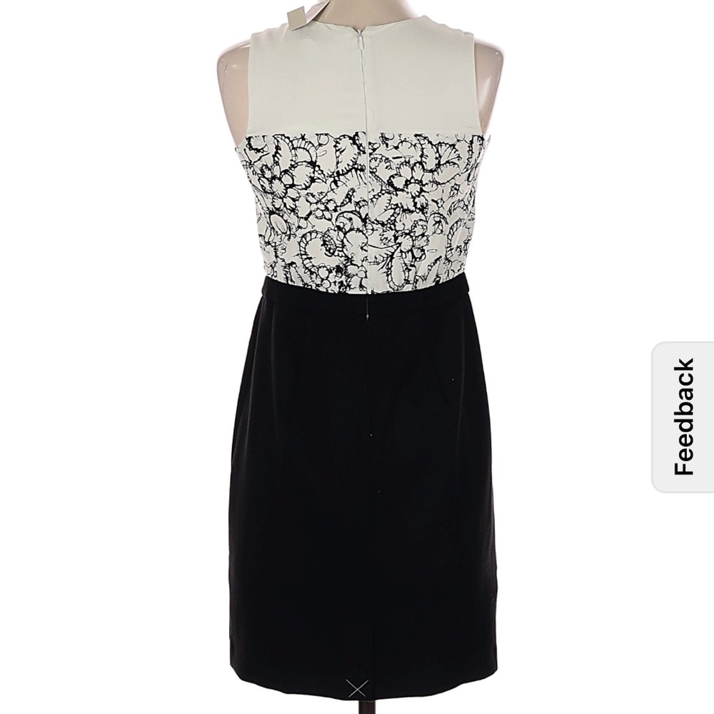 LOFT Black and White Dress - Picture 2 of 6